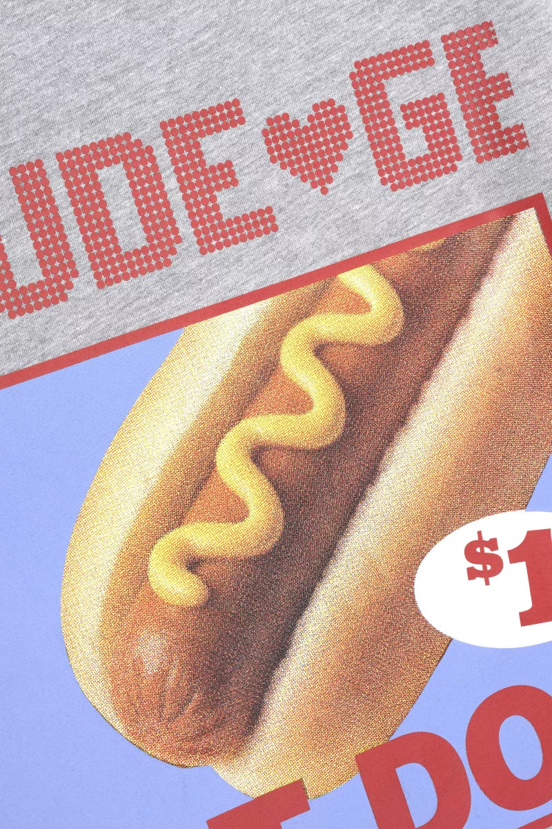 T-shirt Leonhotdog coupe droite