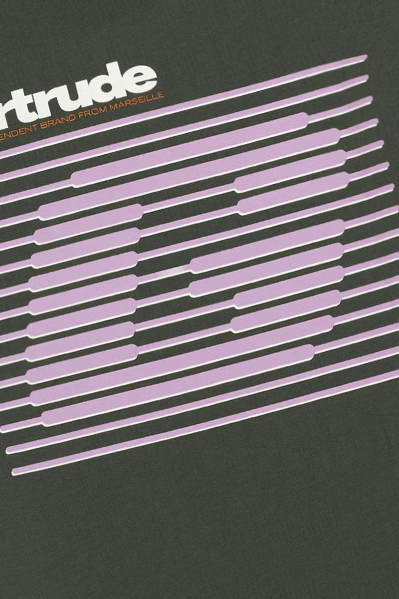 T-shirt Litleonstrip col rond