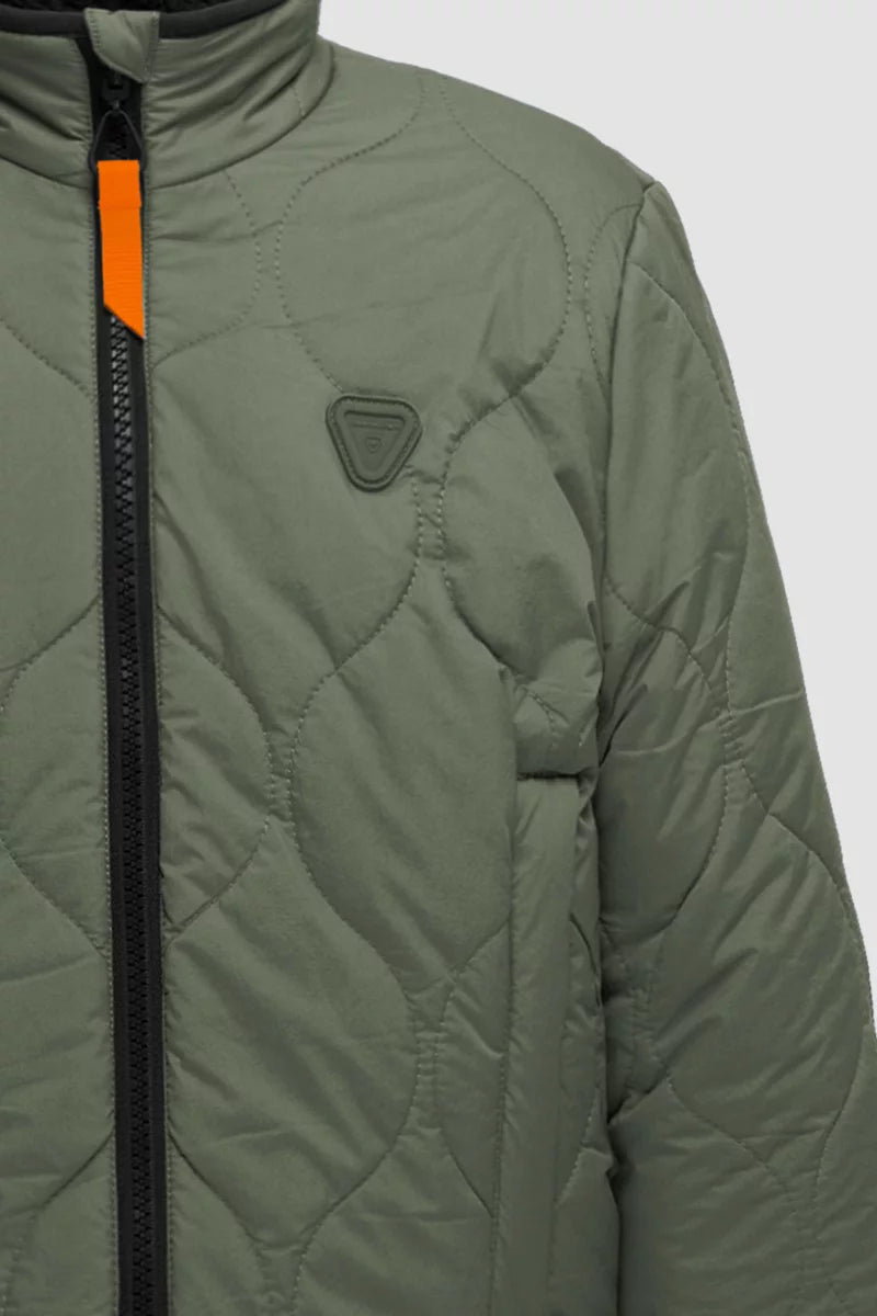 Veste Litsakou réversible sherpa