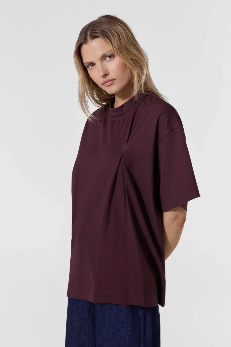 T-shirt Lya coupe longue ample