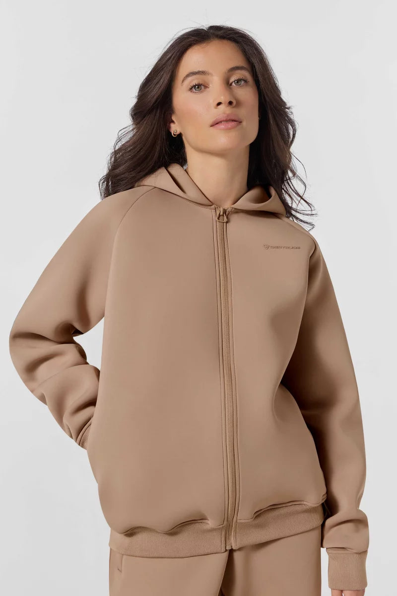 Sweat à capuche Melvin zip intégral