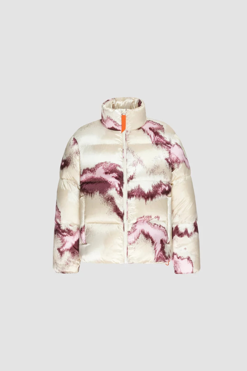 Doudoune Oliviapr nylon imprimé
