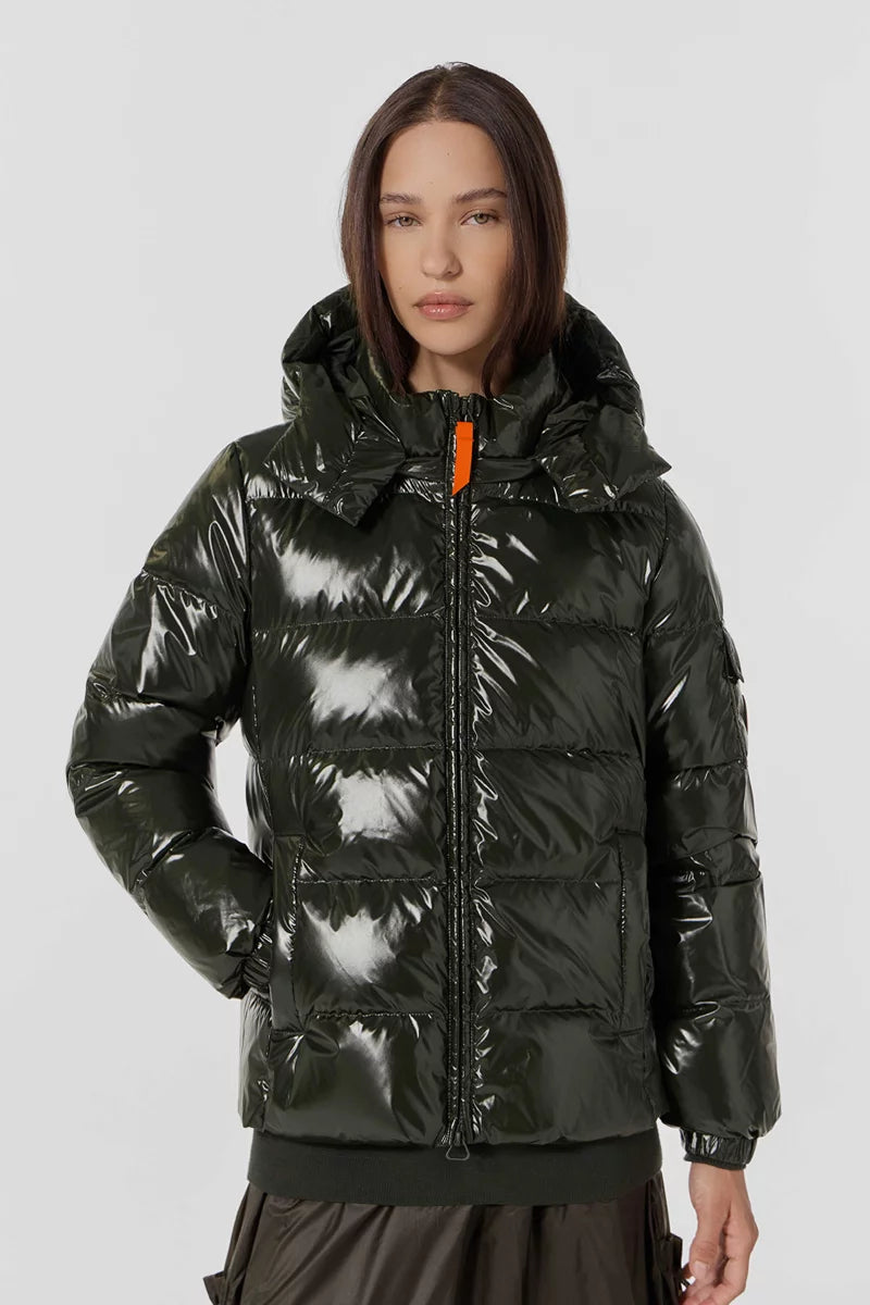 Doudoune Ondinebright matière glossy