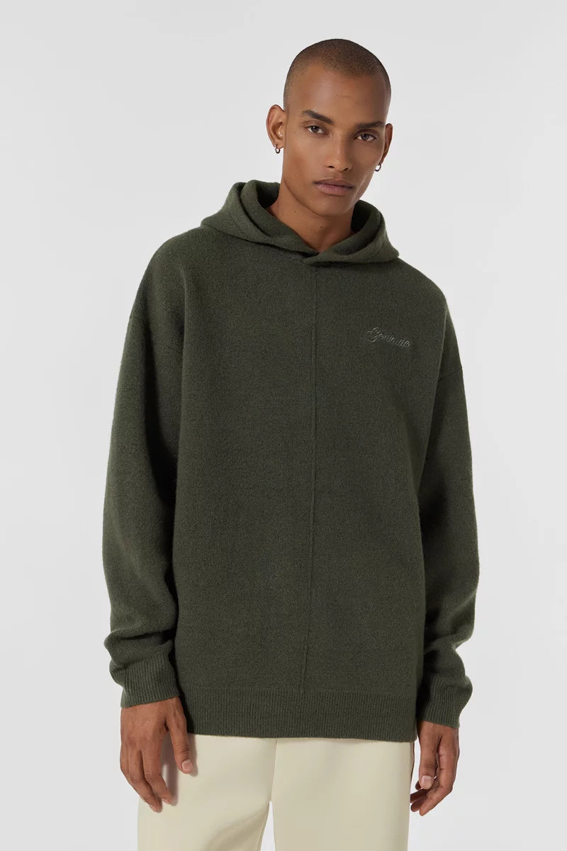 Sweat à capuche Philou maille brossée