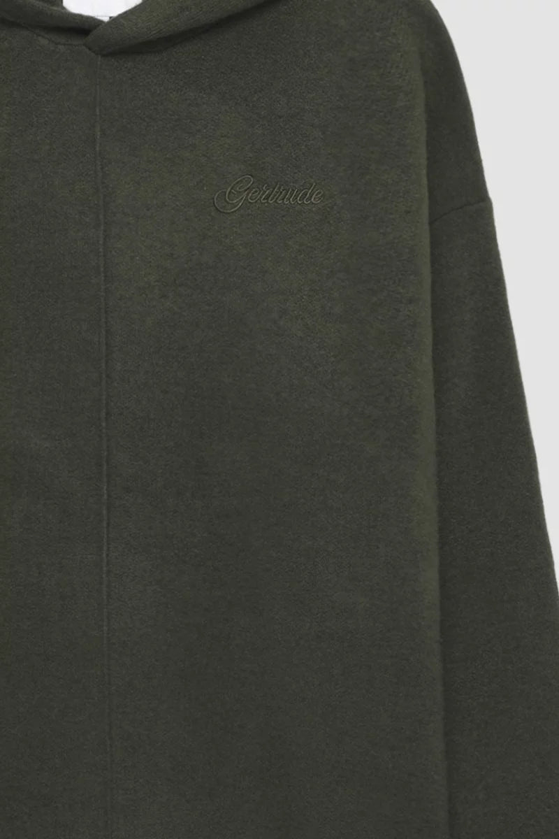Sweat à capuche Philou maille brossée