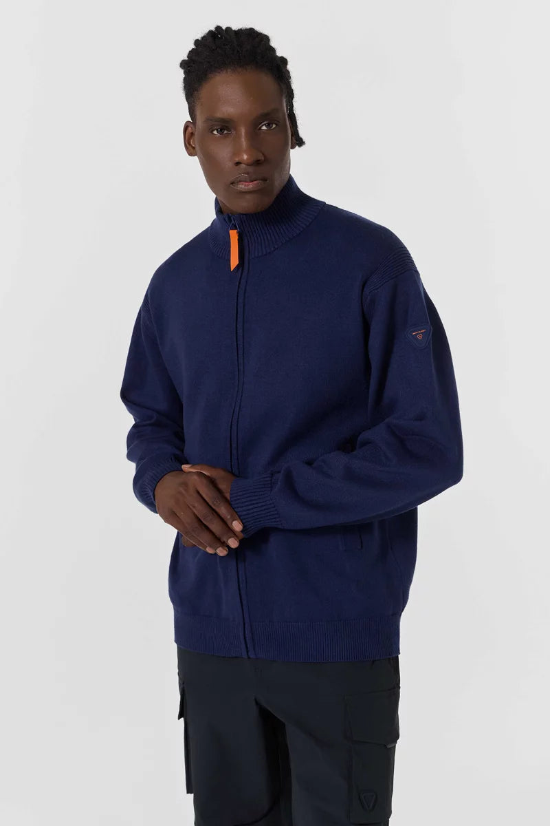 Gilet Sean col montant