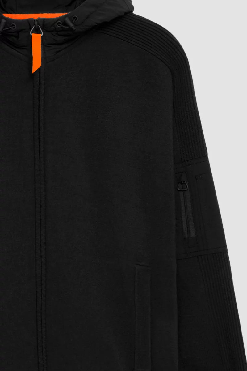 Sweat à capuche Seb maille tissée