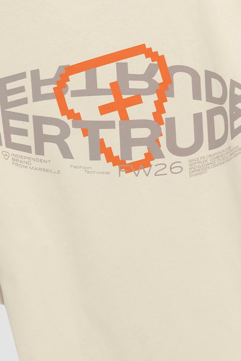 T-shirt Zackbrand coupe ample